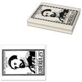 Haile Selassie I Jah Rastafari Wood Art Stamp ラバースタンプ (押印)