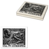 Haile Selassie I Jah Rastafari Wood Art Stamp ラバースタンプ (押印)