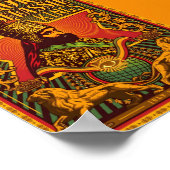 Haile Selassie I Poster Jah Rastafari Rasta Poster ポスター (角)