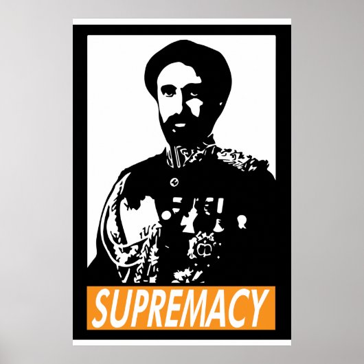Haile Selassie I SUPREMACYポスター ポスター (正面)