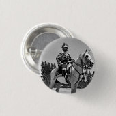 Haile Selassie - Jah - Messiah - Rastafari Button 缶バッジ (正面&裏面)