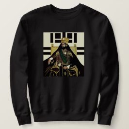 Haile Selassie Jah Rastafari Emperor Rasta Sweater スウェットシャツ