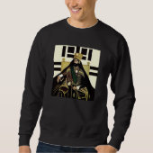 Haile Selassie Jah Rastafari Emperor Rasta Sweater スウェットシャツ (正面)