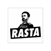 Haile Selassie Jah Rastafari Rasta Roots Stamp ラバースタンプ (インプリント)