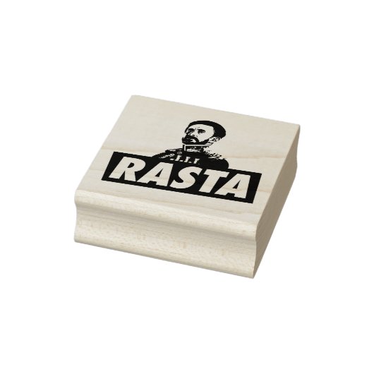 Haile Selassie Jah Rastafari Rasta Roots Stamp ラバースタンプ (スタンプ)