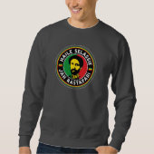 Haile Selassie Jah Rastafari Rasta Roots Sweater スウェットシャツ (正面)