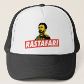 Haile Selassie - Jah Rastafari - Reggae Cap キャップ (正面)
