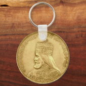 Haile Selassie Jah Rastafari Reggae Rasta Roots キーホルダー (裏面)