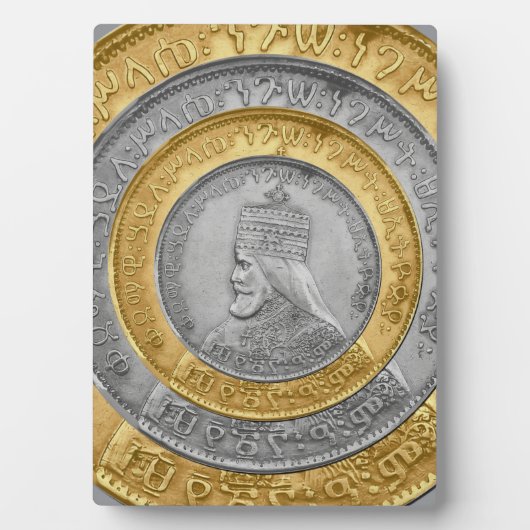 Haile Selassie Jah Rastafari Reggae Rasta Roots  フォトプラーク (正面)