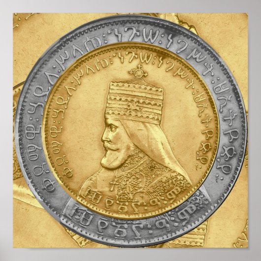 Haile Selassie Jah Rastafari Reggae Rasta Roots  ポスター (正面)