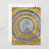 Haile Selassie Jah Rastafari Reggae Rasta Roots  ポストカード (正面/裏面)