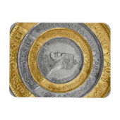 Haile Selassie Jah Rastafari Reggae Rasta Roots  マグネット (横)