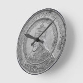 Haile Selassie Jah Rastafari Reggae Rasta Roots  ラウンド壁時計 (傾斜)