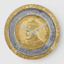 Haile Selassie Jah Rastafari Reggae Rasta Roots  ラージ壁時計