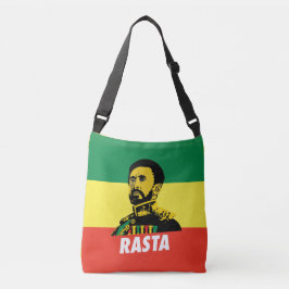 Haile Selassie - Jah Rastafari - Reggae Roots Bag クロスボディバッグ