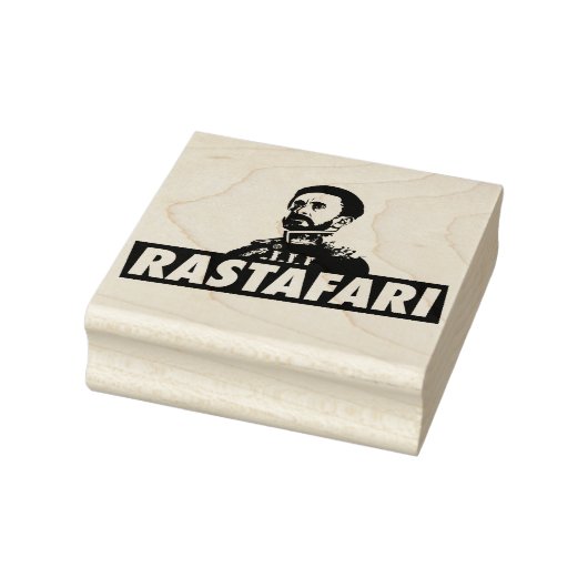 Haile Selassie - Jah Rastafari - Royal Rasta Stamp ラバースタンプ (スタンプ)