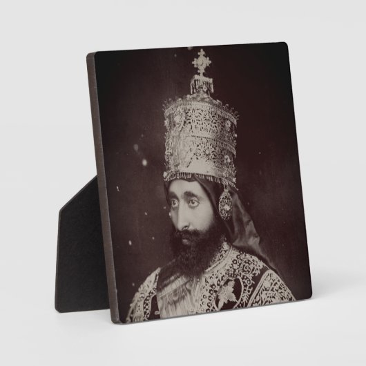 Haile Selassie Jah Rastafarie Rasta Roots poster フォトプラーク (正面)