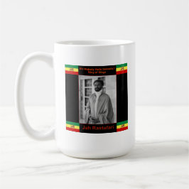 Haile Selassie Judah、Jah Rastafariのライオン コーヒーマグカップ