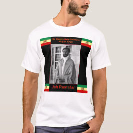 Haile Selassie Judah、Jah Rastafariのライオン Tシャツ