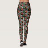 Haile Selassie - King of the kings - Yoga Leggins レギンス (裏面)
