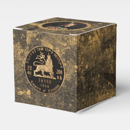 Haile Selassie Lion of Judah Jah Rastafari Roots フェイバーボックス (正面サイド)