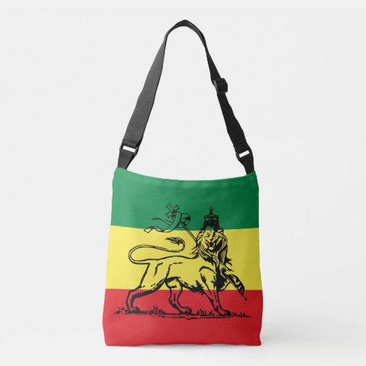 Haile Selassie - Lion of Judah - Reggae Roots Bag クロスボディバッグ (正面)