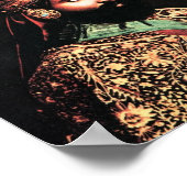 Haile Selassie Lion Rasta Solomon Jah Rastafari ポスター (角)