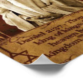 Haile Selassie Lion Rasta Solomon Jah Rastafari ポスター (角)