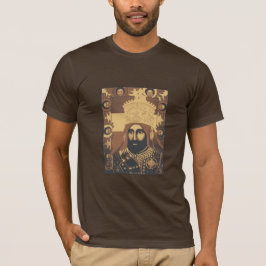 Haile Selassie Modern Art Shirt Jah Rastafari Root Tシャツ