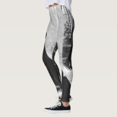 Haile Selassie - Rastafara - Power Yoga Leggings レギンス (左)