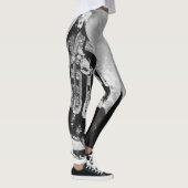 Haile Selassie - Rastafara - Power Yoga Leggings レギンス (右)