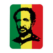 Haile Selassie - Rastafara - Reggae Rasta Magnet マグネット (縦)