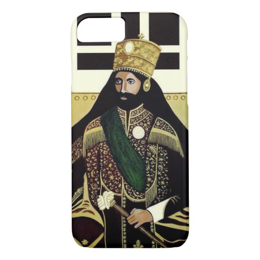 Haile Selassie - Rastafari - iPhone Case Case-Mate iPhoneケース (裏面)