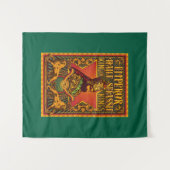 Haile Selassie Wall Art Jah Rastafari Reggae Roots タペストリー (正面(横))