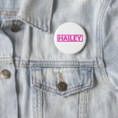 Haileyのスタンプ 缶バッジ (インサイチュ)