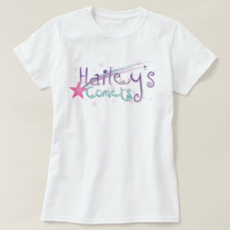 haileyの彗星の女性のTシャツ(白い) Tシャツ