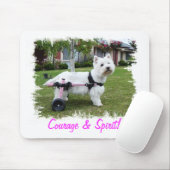 Hailey Westieのマウスパッド マウスパッド (マウス)