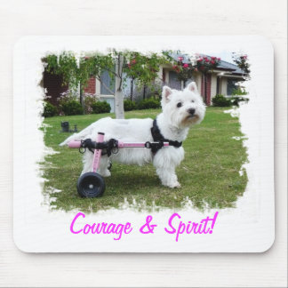 Hailey Westieのマウスパッド マウスパッド