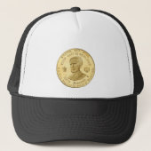 Haille Selassie - HIM - Jah Rastafari Trucker Cap キャップ (正面)