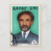 Haille Selassie - HIM - Rastafari – ポストカード (正面)