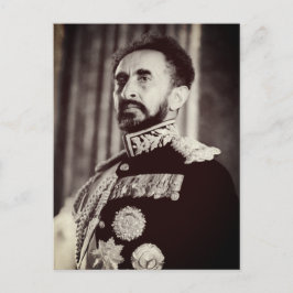 Haille Selassie - HIM - Rastafari – ポストカード