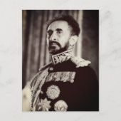 Haille Selassie - HIM - Rastafari – ポストカード (正面)