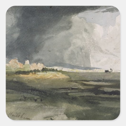 Hailsham, Sussex: A Storm Approach, 1821 (w/ スクエアシール (正面)