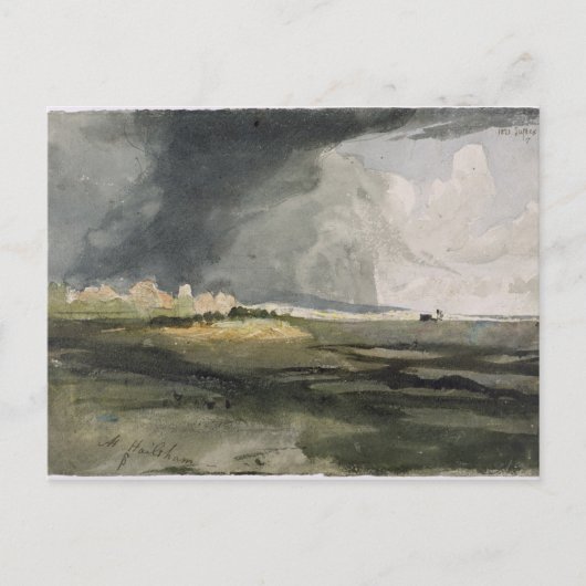 Hailsham, Sussex: A Storm Approach, 1821 (w/ ポストカード (正面)