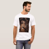 HainaultのPhilippaの彫像 Tシャツ (正面フル)