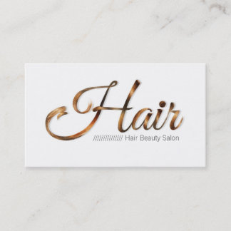 Hair Beauty Salon Hairdresser 名刺