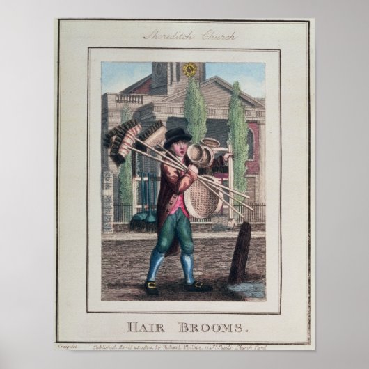Hair Brooms, Shoreditch Church ポスター (正面)