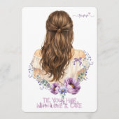 Hair Clip & Scrunchie Display Card  Floral Boutiqe シーズンカード (正面)