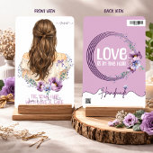 Hair Clip & Scrunchie Display Card  Floral Boutiqe シーズンカード