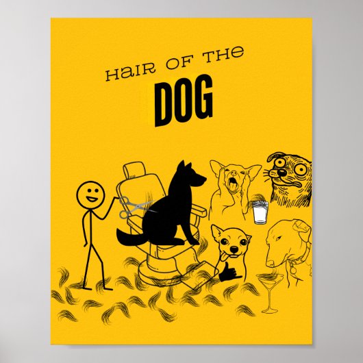 Hair of the Dog ポスター ~ アンティーク エクスプレッションズ (正面)